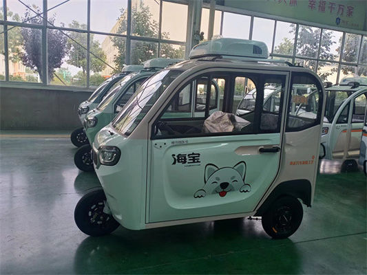 1000W Electric Passenger Tricycle Road Legal Enclosed Tricycle For Adults